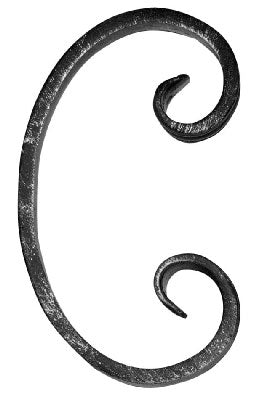 C-Schnecke 12x5mm, glatt
