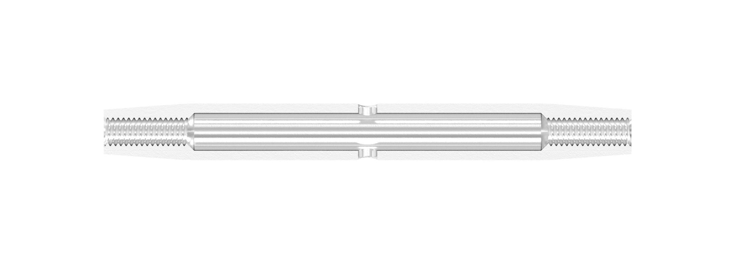 Wantenspanner mit Rechts- und Linksgewinde, V4A