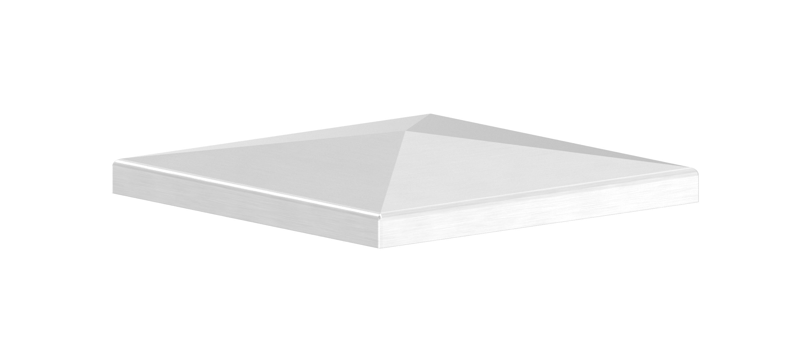 Pyramidenkappe für Rohr 120 x 120 mm