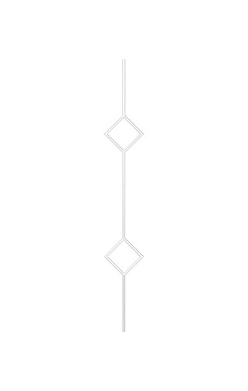 Zierstab, Länge 1000 mm, V2A