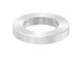 Edelstahl Abdeckring für Wandhalter SW10828