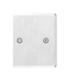 Wandhalter für Rechteck-Nutrohr 60 x 40 x 1,5 mm, Ausführung rechts oder links, V4A