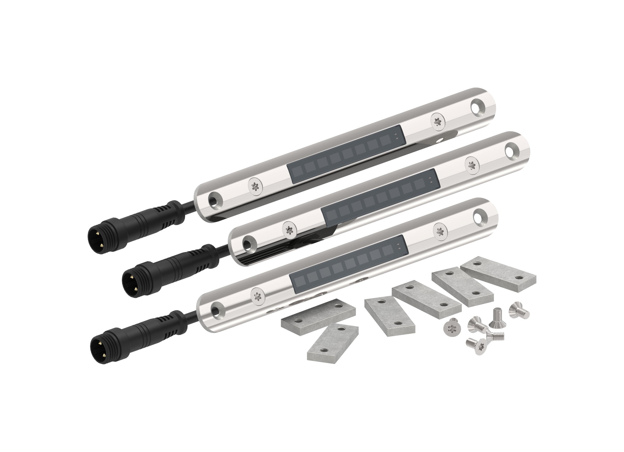 LED-Lichtmodul-Set für Rundrohre, 3000 K