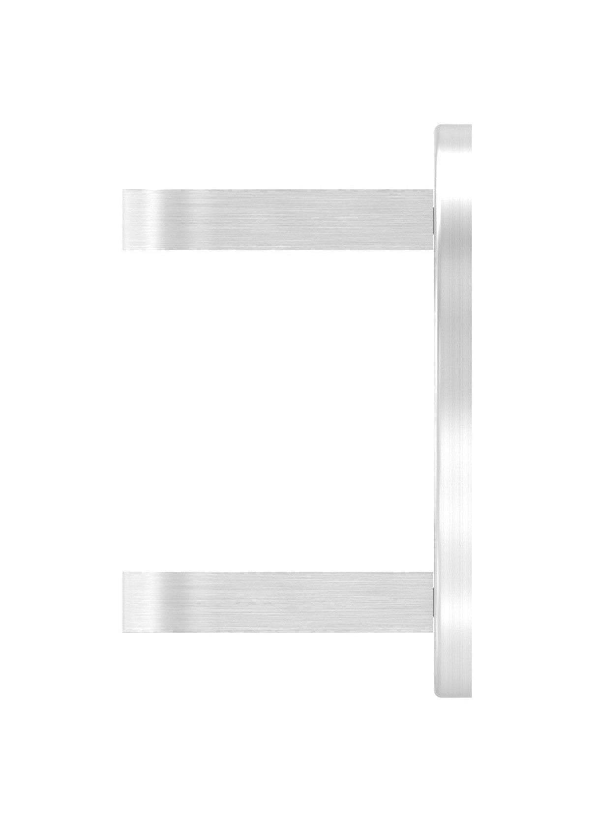 Edelstahl Wandbefestigung für Geländerpfosten zum Spannen, Platte 150 x 150 x 10 mm, V2A