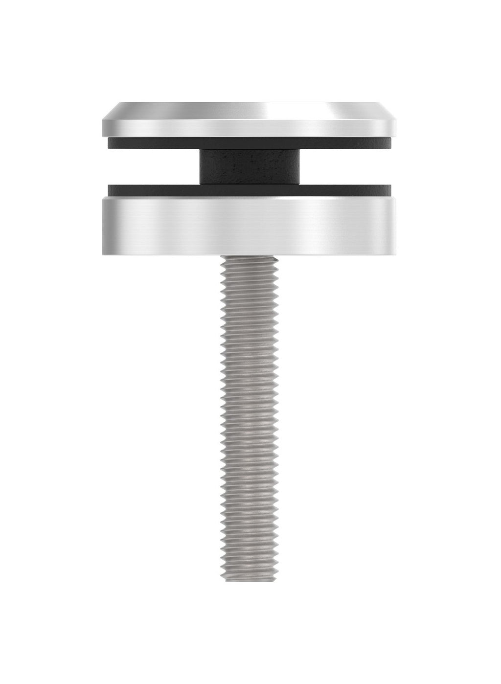 Glaspunkthalter Ø 52 mm mit Schraube, Klemmbereich 6.0 - 21.52 mm, V2A