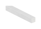 Edelstahl Quadratstab 12 x 12 mm, Vollmaterial, Länge 3000 mm, V2A