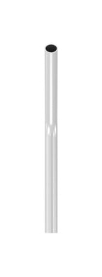 Edelstahl Rohrbogen 45° mit Bogenauslauf ca. 200 mm, V2A