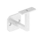 Handlaufhalter mit Anschlussplatte, zum Anschrauben des Handlaufs, V2A / V4A