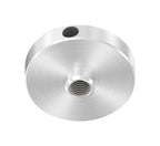 Glaspunkthalter Ø 40 mm selbst zusammenstellen, Oberteil inklusive Gummis, V2A