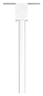 Stift mit Anschlussplatte für LED-Handlauf, voll, V2A