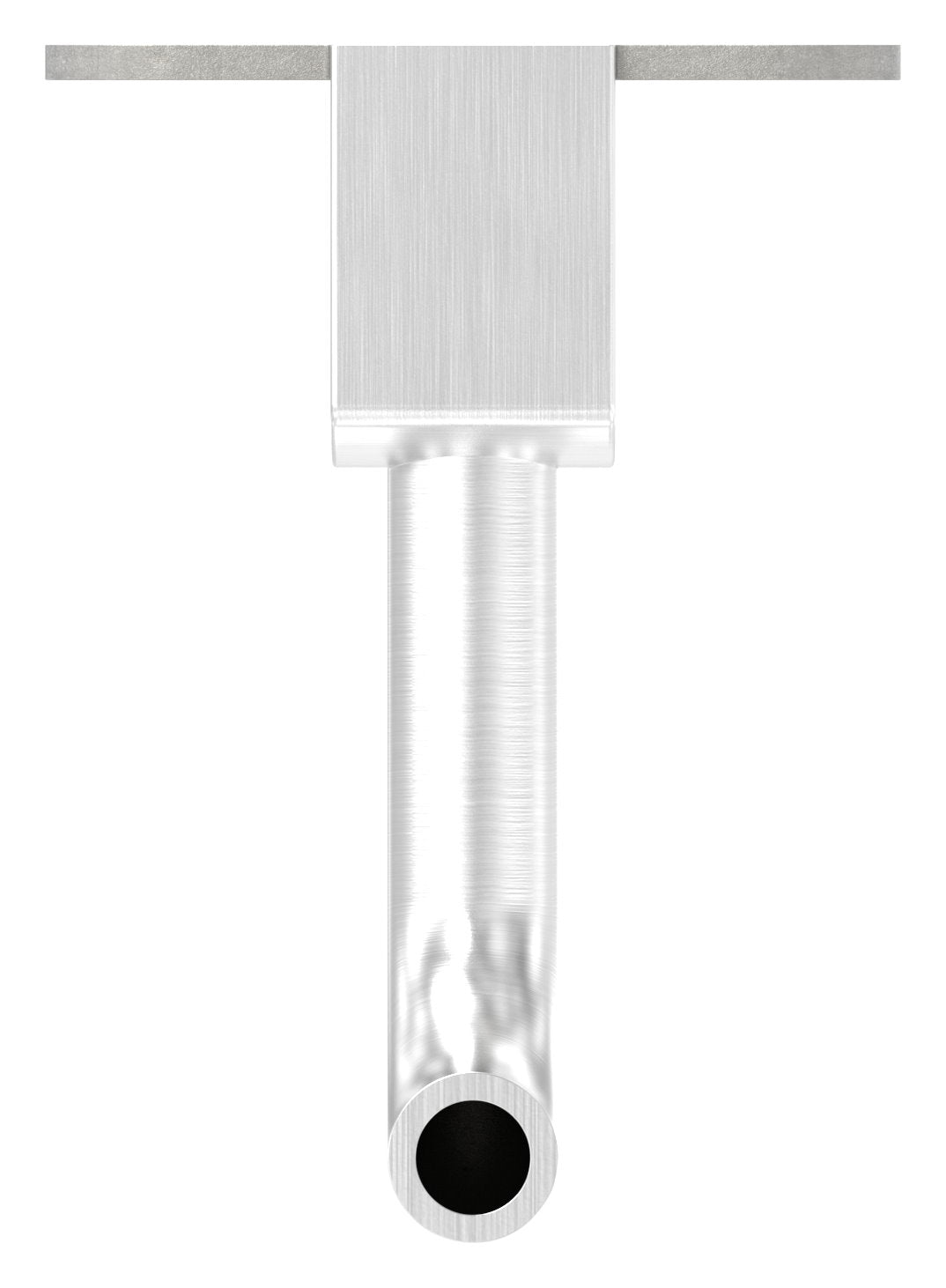 LED-Anschlussplatte mit Stift 300mm, V2A
