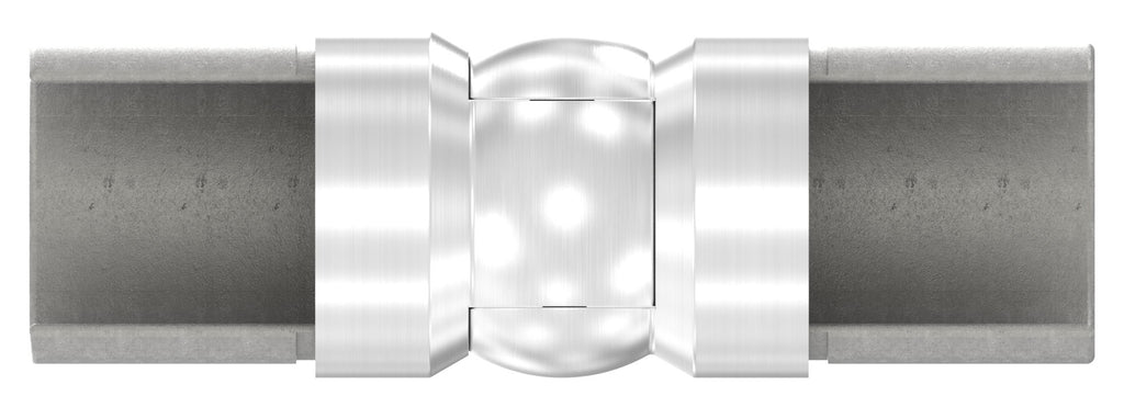Gelenkverbinder für LED-Nutrohr 42,4mm, V2A
