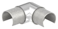 Eckverbinder für LED-Nutrohr 42,4mm,V2A