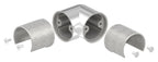 Eckverbinder für LED-Nutrohr 42,4mm,V2A