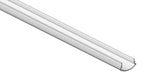 LED-Nutrohr LUNORA®, Kunststoffabdeckung diffus für Rund-Nutrohr 42,4mm, PMMA, L: 2000mm