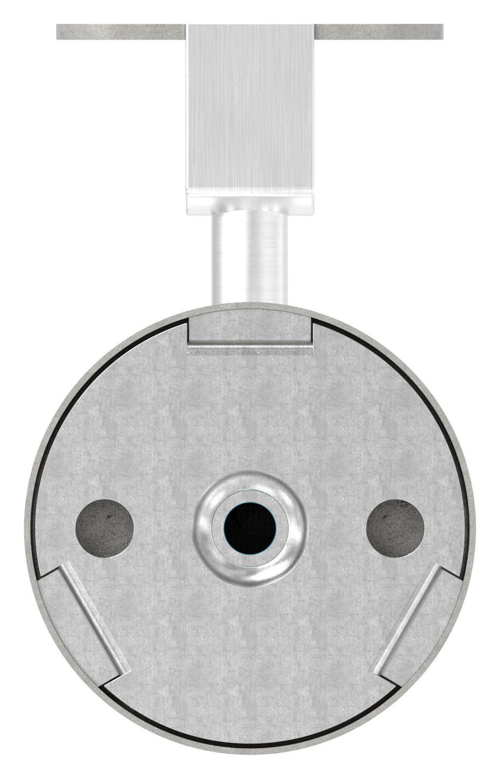 Handlaufhalter für LED Handlauf (Ronde und Bügel verschweißt), V2A