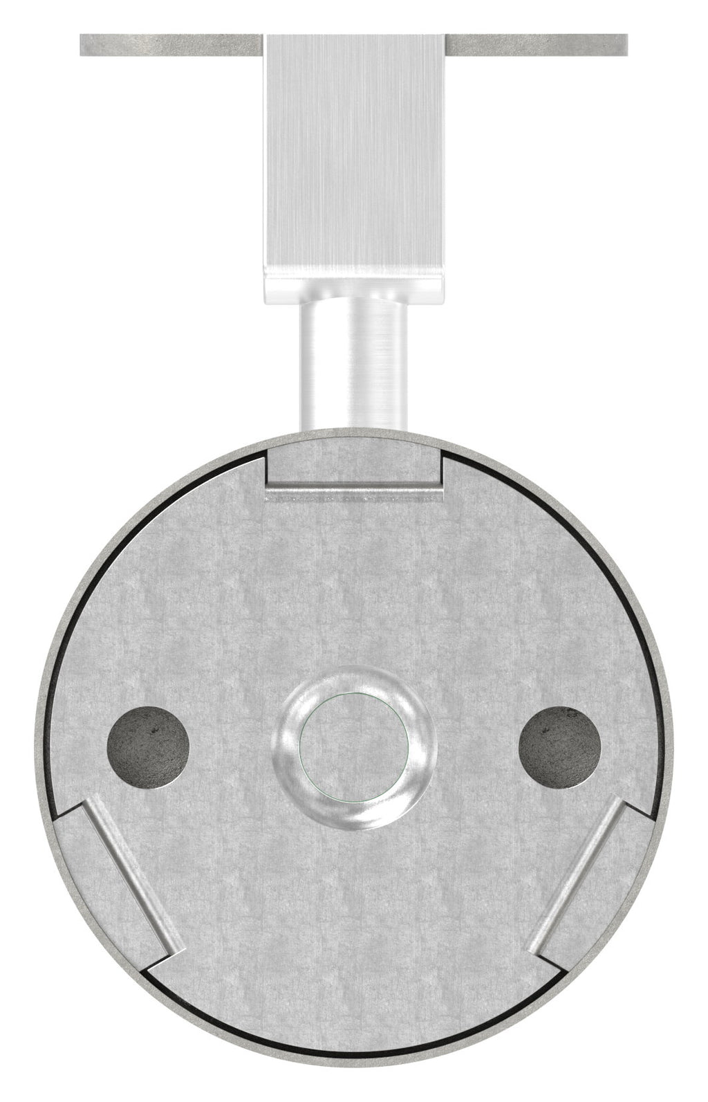 Handlaufhalter für LED Handlauf (Ronde und Bügel verschweißt), V2A