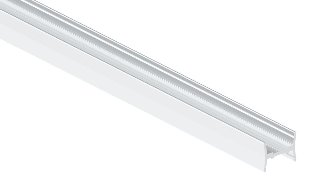 LED-Nutrohr LUNORA®, Aluminium Trägerprofil zum Wenden, für Rund-Nutrohr 42,4mm, L: 2000mm