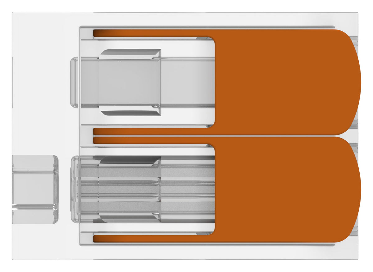 Wago Compact-Verbindungsklemme 2-Leiter bis 4qmm