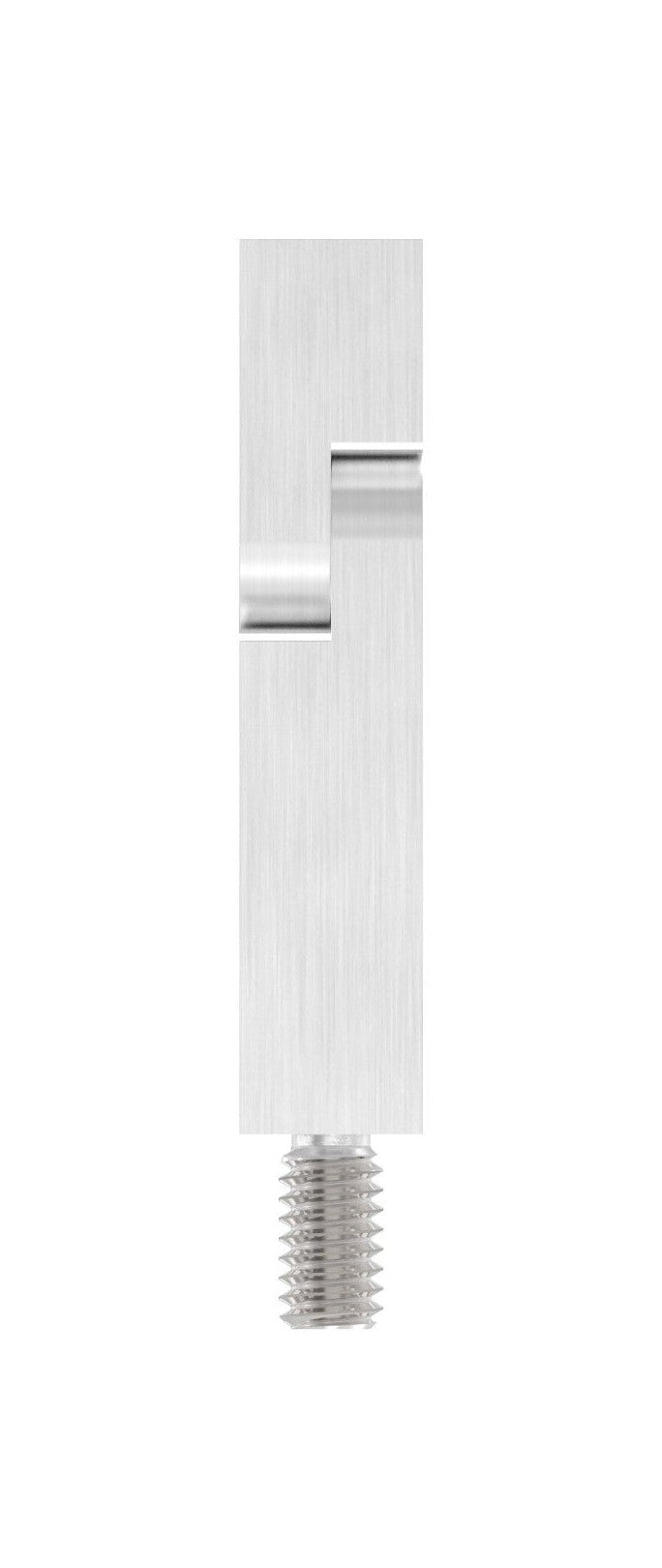 Gelenkstift Edelstahl, quadratisch, drehbar 360°, 1 x Außengewinde, 1 x Innengewinde, V2A