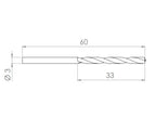Holzspiralbohrer HSS