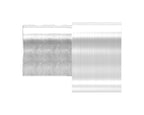 Nutrohr-Adapter auf Steckverbinder für Rohr Ø 42,4 mm, V4A