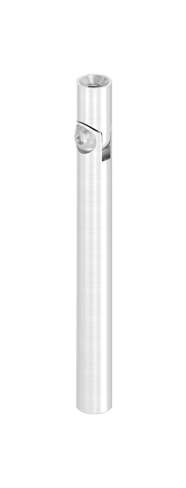 Gelenkstift Edelstahl, 1 x Innengewinde, 1 x flach zum Anschweißen, V2A