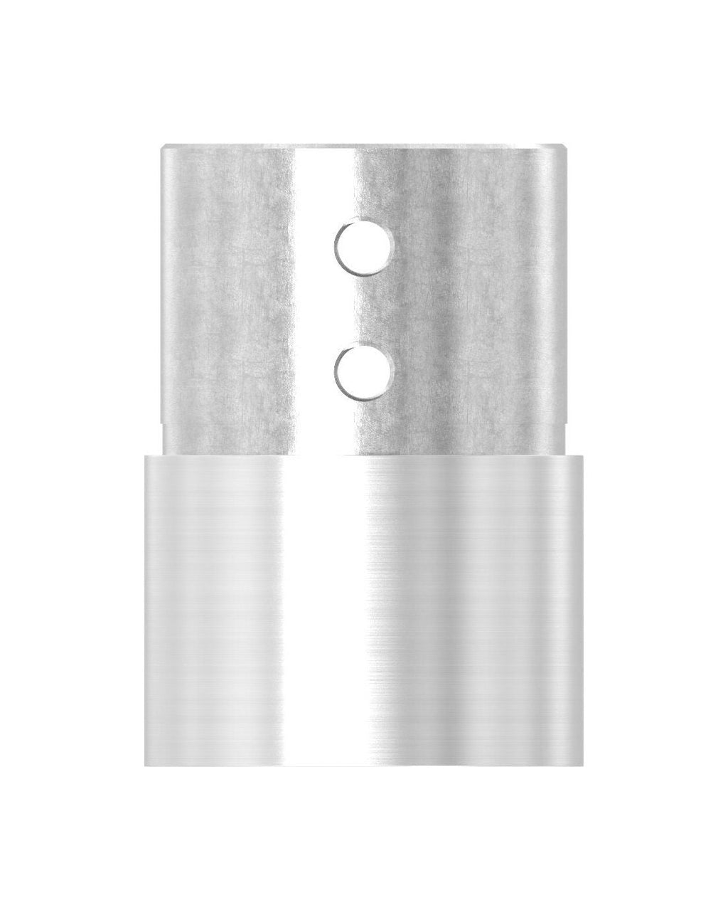 Nutrohr-Adapter auf Steckverbinder für Rohr Ø 42,4 mm, V4A