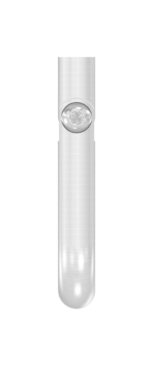 Gelenkbügel Edelstahl, 90° gebogen, 2 x Innengewinde, V2A