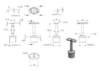 Zeichnung Handlaufstütze für Rohr Ø 42,4 x 2,0 mm, für Handlauf Ø 42,4 mm