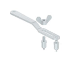 Gabelschlüssel für Glasschiebetürsystem, verstellbar