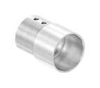 Nutrohr-Adapter auf Steckverbinder für Rohr Ø 42,4 mm, V4A
