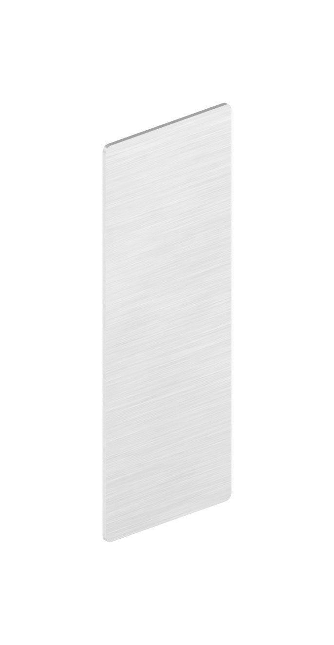 Endkappe zum Aufkleben für Alu-Profil eleganza STRONG, Holmlast 0.5 -3.0kN, aufgesetzte Montage