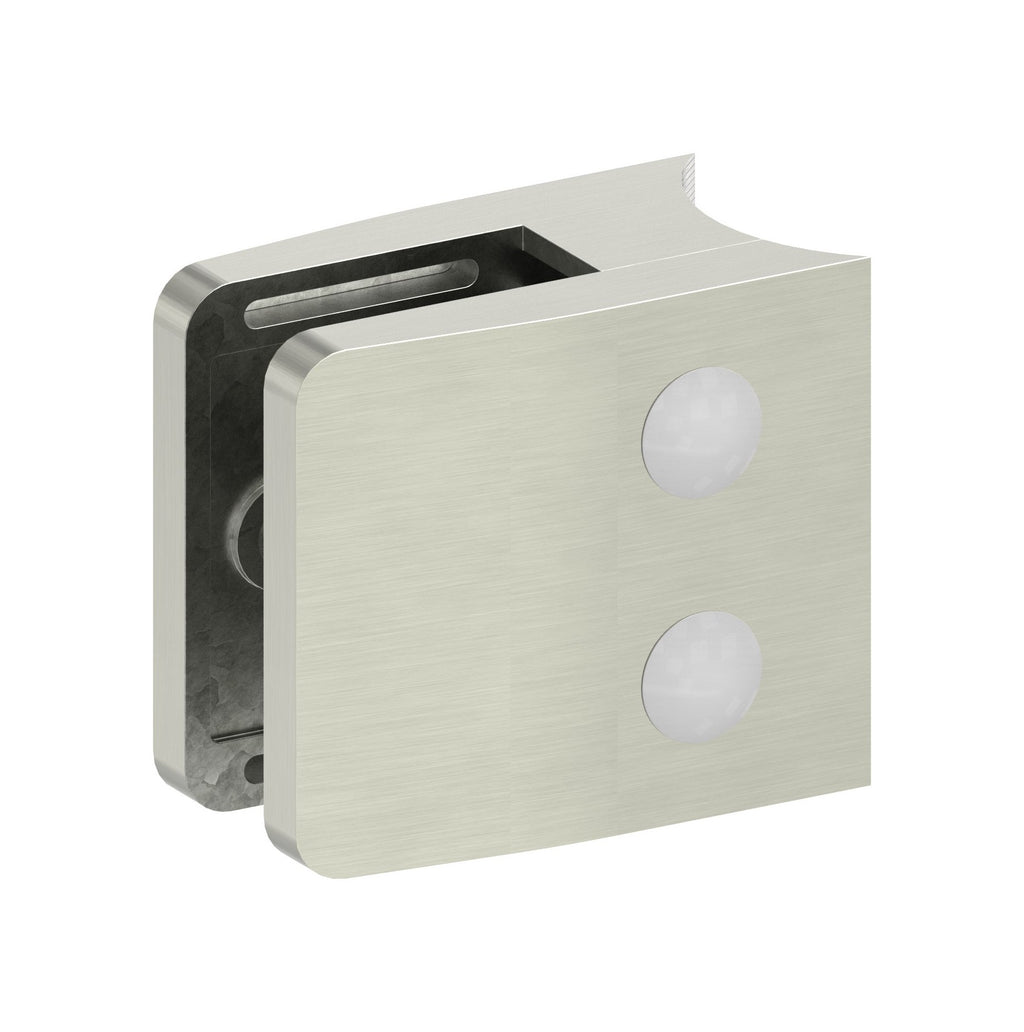 Edelstahleffekt, Anschluss für Rohr-Durchmesser 42,4 mm