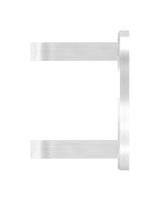 Edelstahl Wandbefestigung für Geländerpfosten zum Spannen, Platte 120 x 120 x 10 mm, V2A / V4A