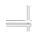 höhenverstellbarer Handlaufhalter mit Halteplatte, zum  Anschrauben des Handlaufs, V2A