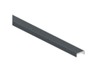 Kantenschutzprofil EXTRA SLIM, Alu pulverbeschichtet Anthrazit matt (RAL 7016)