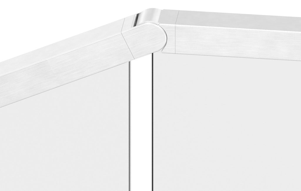 flexibler Verbinder für Quadrat-Nutrohr, abwärts 25-55°, V4