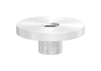 Rohrabschlussplatte mit Gewinde M8 für Rohr Ø 33,7 mm