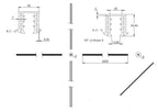 Zeichnung Keildichtung für Glasstärke 16.76 -17.52 mm
