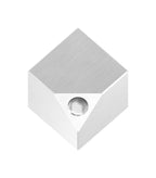 Edelstahl Würfel, mit Innengewinde M8, V2A