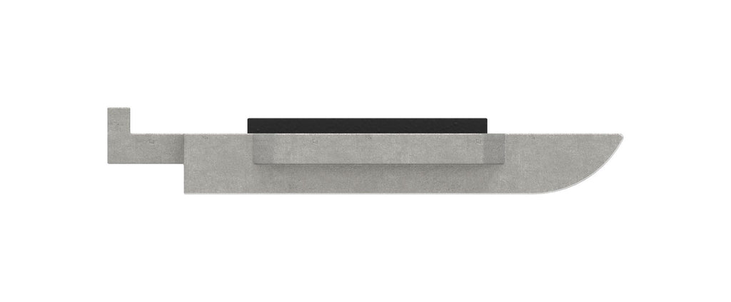 Sicherungsplatte für Glasklemme ohne AbZ / AbG Modell 45 "PLACON", Endklemme