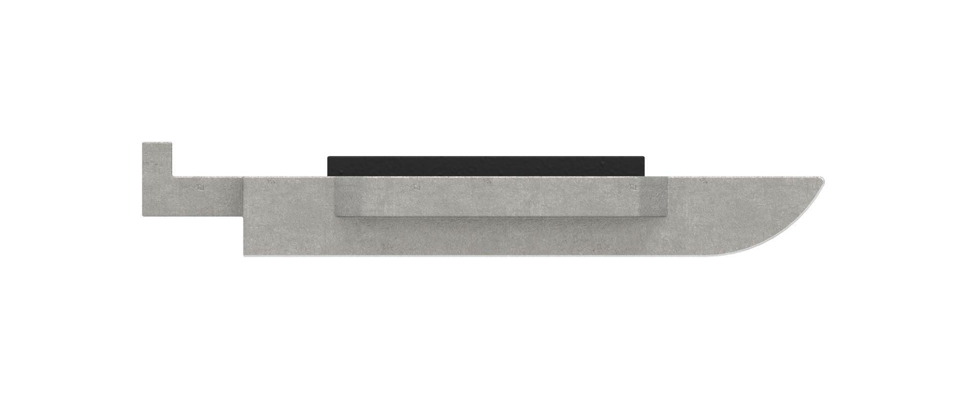 Sicherungsplatte für Glasklemme ohne AbZ / AbG Modell 45 "PLACON", Endklemme