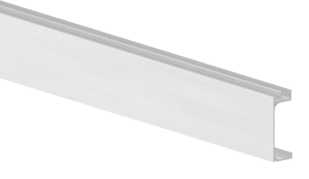 Abdeckung zum Aufklipsen für Alu-Profil eleganza STRONG, Holmlast 0.5 -3.0kN, seitliche Montage