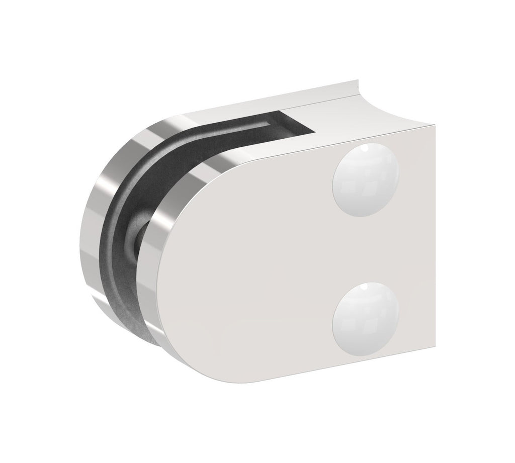 Edelstahl V4A hochglanzpoliert, Anschluss 42,4 mm