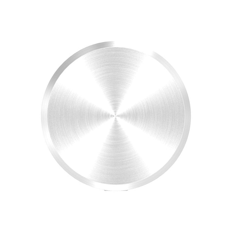 Querstab-Glashalter Ø 25 mm, für Glasstärke 6,0 - 12,76 mm, mit Durchgangsbohrung, V2A