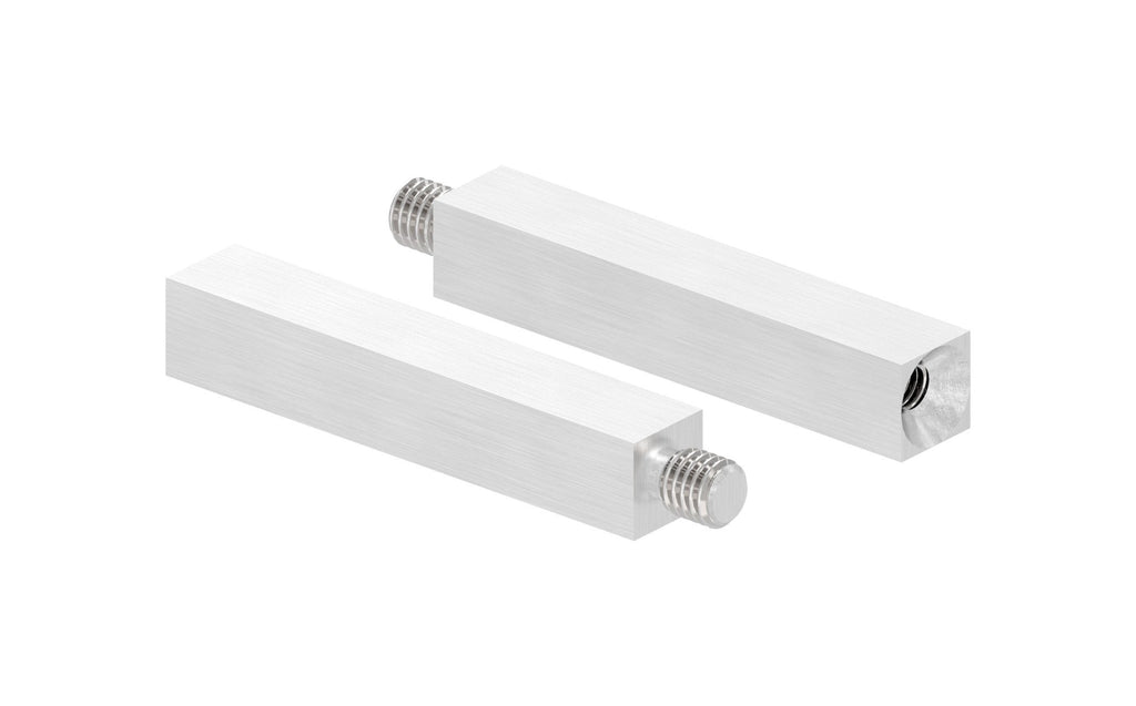 Stift Edelstahl, 1 x Außengewinde, 1 x Innengewinde, V2A