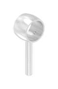 verschweißter Handlaufhalter, Stift mit Kugelring für Rohr Ø 33,7 mm / 42,4 mm, ohne Gewinde, V2A