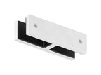 Glasverbinder 180°, für Glasstärke 12.00 - 12.76 mm, V4A