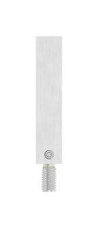 Stift Edelstahl, quadratisch, drehbar 360°, 1 x Außengewinde, 1 x Innengewinde, V2A
